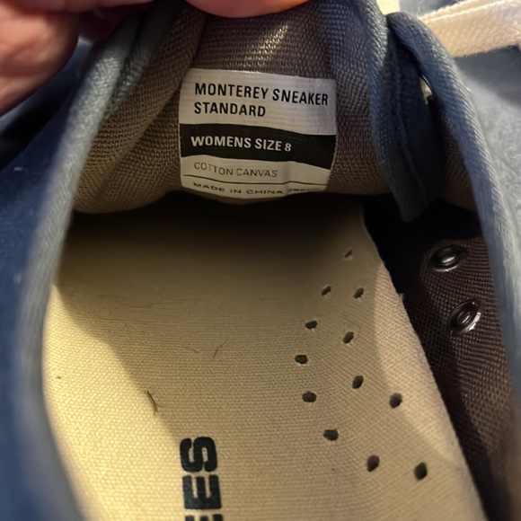SeaVees Monterey Canvas Sneakers Size 8 - Picture 4 of 4
